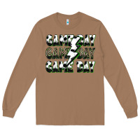 Toasted Coconut game day game day soccer lightning bolt Long Sleeve Tee - Zillion Design Studio