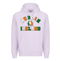 Lilac dublİn ireland Premium Hoodie - MaliasSmallBusiness