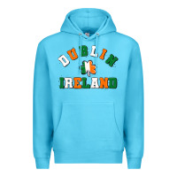 Ocean Blue dublİn ireland Premium Hoodie - MaliasSmallBusiness