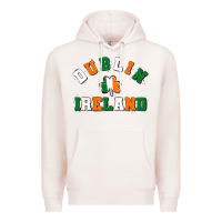 Pale Pink dublİn ireland Premium Hoodie - MaliasSmallBusiness