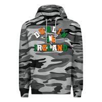 Slate Camo dublİn ireland Premium Hoodie - MaliasSmallBusiness