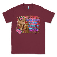 Sorry Ladies My Heart Belongs To Mommy Highland Cow And Calf Classic Tee | Teevron