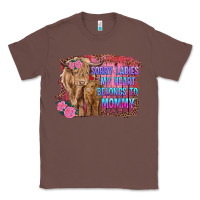 Chestnut sorry ladies my heart belongs to mommy highland cow and calf Classic Tee - RanaPortraitStore