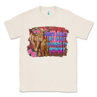 Natural sorry ladies my heart belongs to mommy highland cow and calf Classic Tee - RanaPortraitStore