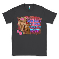 Smoke sorry ladies my heart belongs to mommy highland cow and calf Classic Tee - RanaPortraitStore