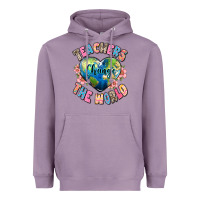 Lavender teachers change the world Heavyweight Hoodie - JahusDesignShop