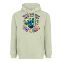 Matcha teachers change the world Heavyweight Hoodie - JahusDesignShop