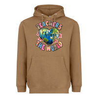 Toasted Coconut teachers change the world Heavyweight Hoodie - JahusDesignShop