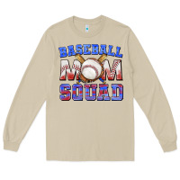 Mushroom baseball mom squad Long Sleeve Tee - texasbilliewilder