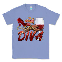 Colony Blue birthday diva Classic Tee - BundleAndBundleShop