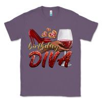 Lavender birthday diva Classic Tee - BundleAndBundleShop