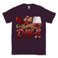 Plum birthday diva Classic Tee - BundleAndBundleShop
