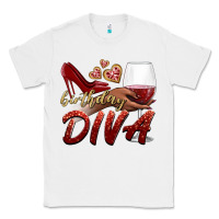 White birthday diva Classic Tee - BundleAndBundleShop