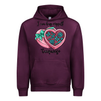 Mauve Wine i can buy myself turquoise Urban Hoodie - MaliasSmallBusiness