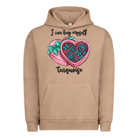 Pigment Burro i can buy myself turquoise Urban Hoodie - MaliasSmallBusiness