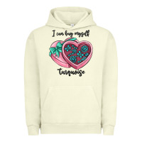 Pigment Pistachio i can buy myself turquoise Urban Hoodie - MaliasSmallBusiness