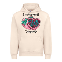 Sandshell i can buy myself turquoise Urban Hoodie - MaliasSmallBusiness