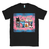 Black cat coffee cups Classic Tee - Zillion Design Studio