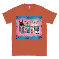 Copper cat coffee cups Classic Tee - Zillion Design Studio