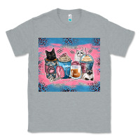 Cat Coffee Cups Classic Tee | Teevron