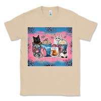 Mushroom cat coffee cups Classic Tee - Zillion Design Studio