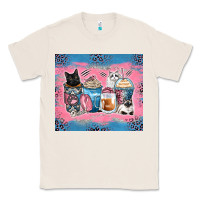 Natural cat coffee cups Classic Tee - Zillion Design Studio