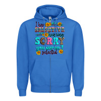 True Royal i have selective hearing sorry you weren't selecte Zipper Hoodie - Zillion Design Studio