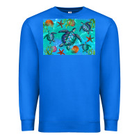 True Royal Turtle Seashells Starfish Premium Sweatshirt - Artiststas