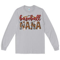 Moon Dust baseball nana with leopard Long Sleeve Tee - texasbilliewilder