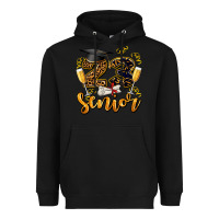 Black 23 senıor wıth champagne Heavyweight Hoodie - AdoDesignShop