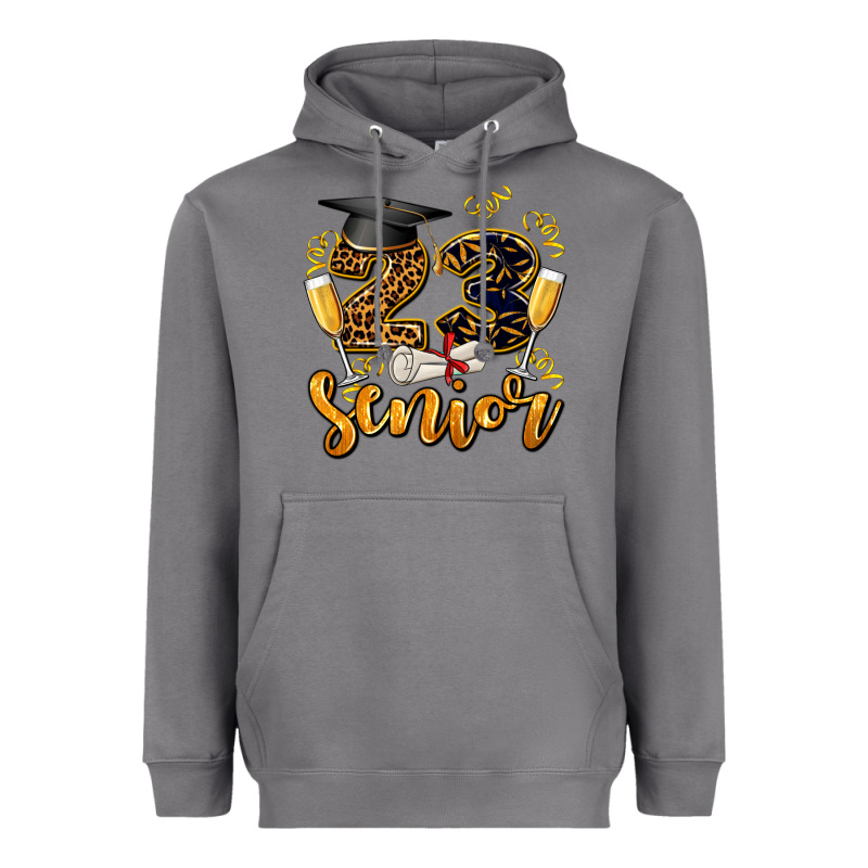 23 Senıor Wıth Champagne Heavyweight Hoodie by AdoDesignShop | Teevron