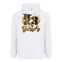 White 23 senıor wıth champagne Heavyweight Hoodie - AdoDesignShop