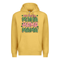 Antique Gold one lucky mama Premium Hoodie - MaliasSmallBusiness
