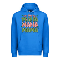 True Royal one lucky mama Premium Hoodie - MaliasSmallBusiness