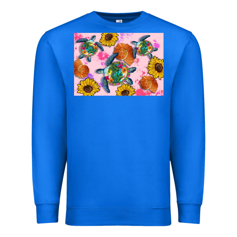 Sunflowers Turtle Premium Sweatshirt by Artiststas | Teevron