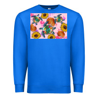 True Royal Sunflowers Turtle Premium Sweatshirt - Artiststas