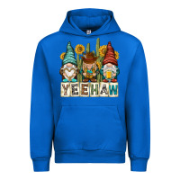 Cobalt yeehaw with gnomies Urban Hoodie - NancyCooperArtShop