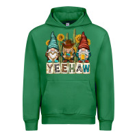 Emerald yeehaw with gnomies Urban Hoodie - NancyCooperArtShop