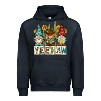 Navy yeehaw with gnomies Urban Hoodie - NancyCooperArtShop