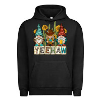 Pigment Black yeehaw with gnomies Urban Hoodie - NancyCooperArtShop
