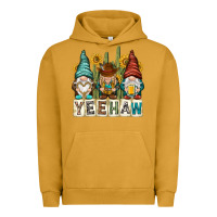Pigment Peanut Butter yeehaw with gnomies Urban Hoodie - NancyCooperArtShop
