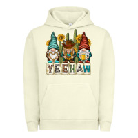 Pigment Pistachio yeehaw with gnomies Urban Hoodie - NancyCooperArtShop