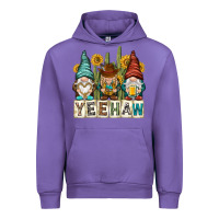 Tulip yeehaw with gnomies Urban Hoodie - NancyCooperArtShop