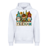 White yeehaw with gnomies Urban Hoodie - NancyCooperArtShop