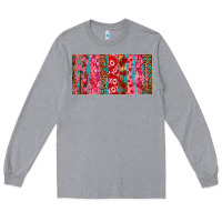 Heather Grey Love brushstrokes xoxo leopard and turquoise Long Sleeve Tee - RanaPortraitStore