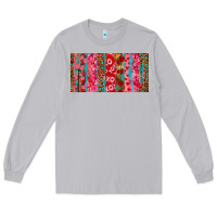 Moon Dust Love brushstrokes xoxo leopard and turquoise Long Sleeve Tee - RanaPortraitStore