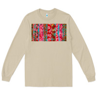 Mushroom Love brushstrokes xoxo leopard and turquoise Long Sleeve Tee - RanaPortraitStore