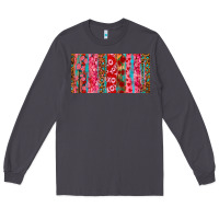 Smoke Love brushstrokes xoxo leopard and turquoise Long Sleeve Tee - RanaPortraitStore