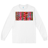White Love brushstrokes xoxo leopard and turquoise Long Sleeve Tee - RanaPortraitStore