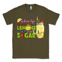 Army Green when life gives you lemons add sugar tbw Classic Tee - texasbilliewilder